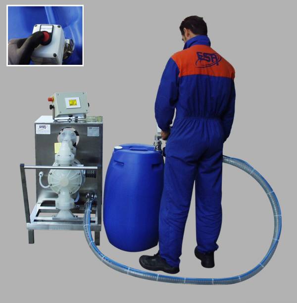 Mobile Drum Filling Machine